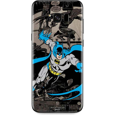 DC Comics Batman Classic Art Galaxy S8 Plus Skin
